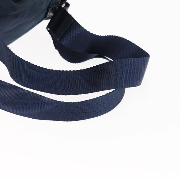 PRADA Backpack Nylon Navy Silver Auth BA6876 - Picture 8 of 16